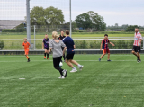 Laatste training S.K.N.W.K. JO11-1JM (partijtje tegen de ouders) van maandag 27 mei 2024 (64/137)